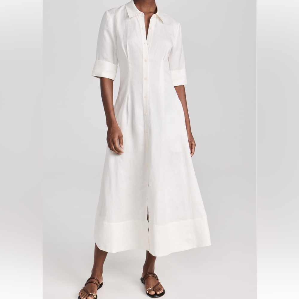 Simkhai Claudine Midi Shirt Dress